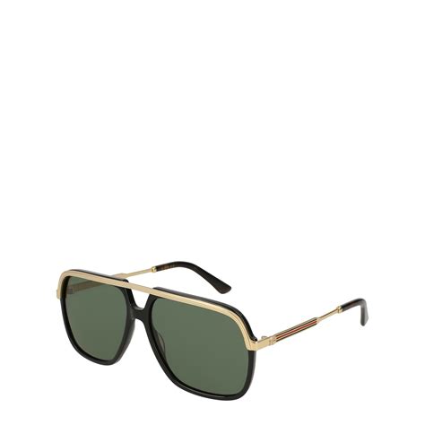 Gucci GG0200S Aviator Sunglasses with Case